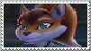 Samurai Rabbit Kitsune Stamp