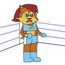 Sally Acorn In Boxing Gear