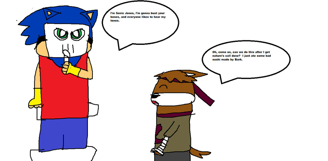 Day 6: Sonic Jones Rapping by JCFanfics on DeviantArt