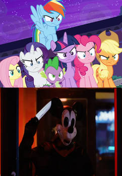 Twilight And Friends Dislike Horror Mickey