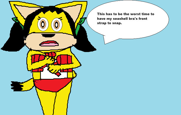 Shell Bra Deviantart Mercat's Seashell Bra Broke by JCFanfics on DeviantArt