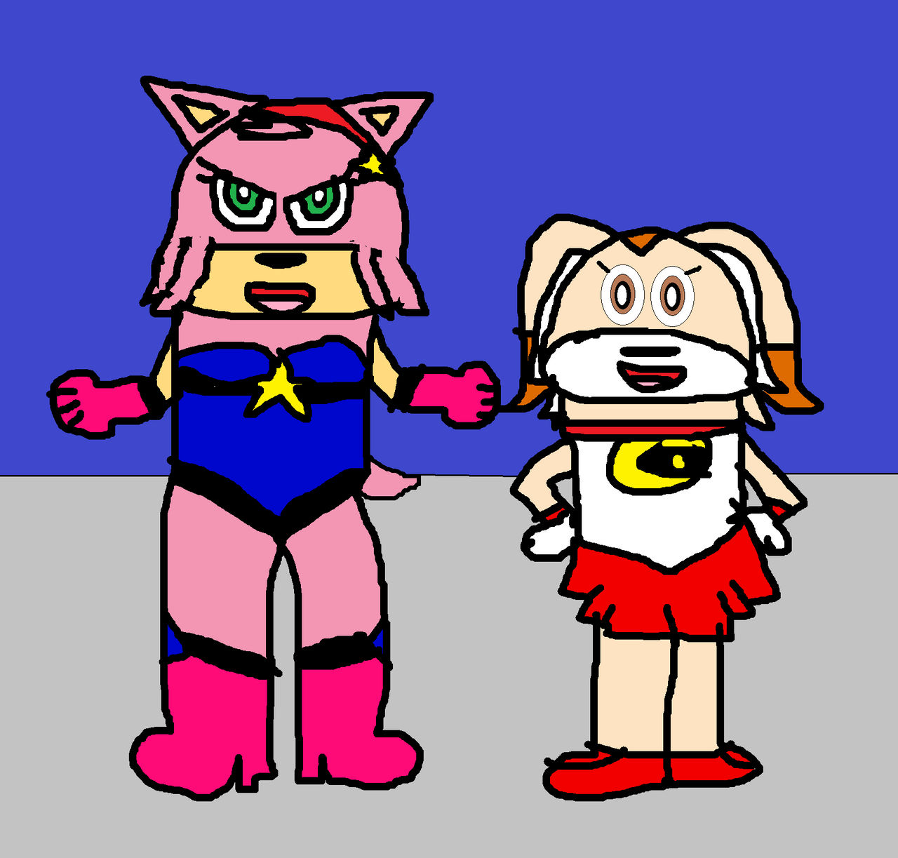 Star Hedgie And Moon Rabbit by JCFanfics on DeviantArt