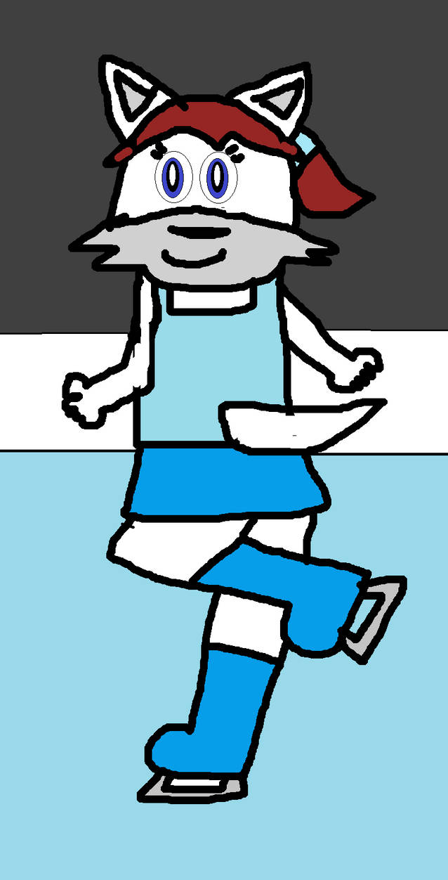 Icecat Deviantart Frost The Cat Ice Skatinh by JCFanfics on DeviantArt