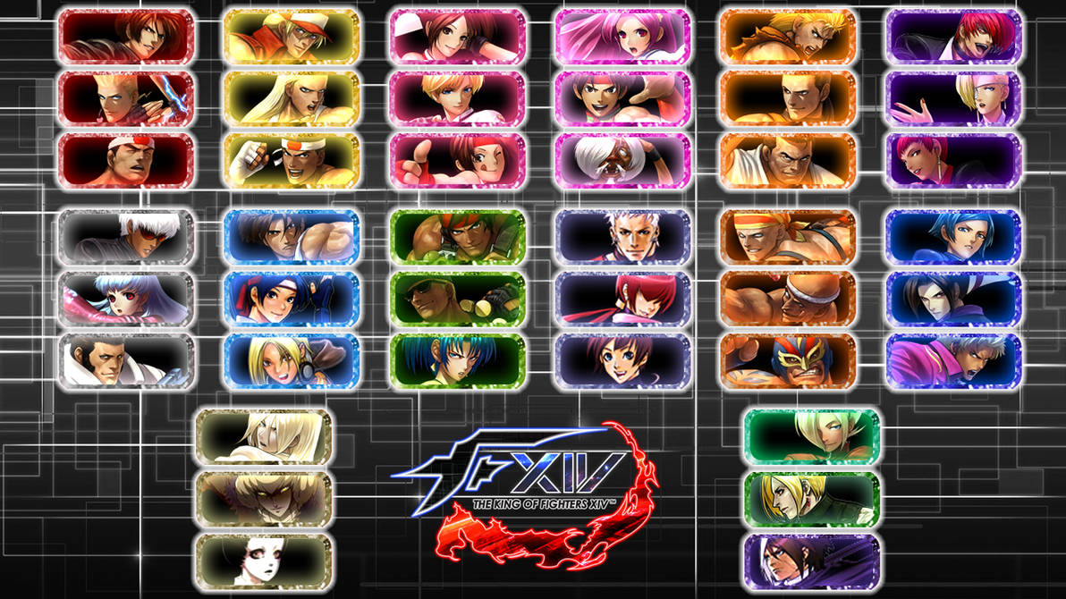 KOF XIV Characters by Zaible on DeviantArt