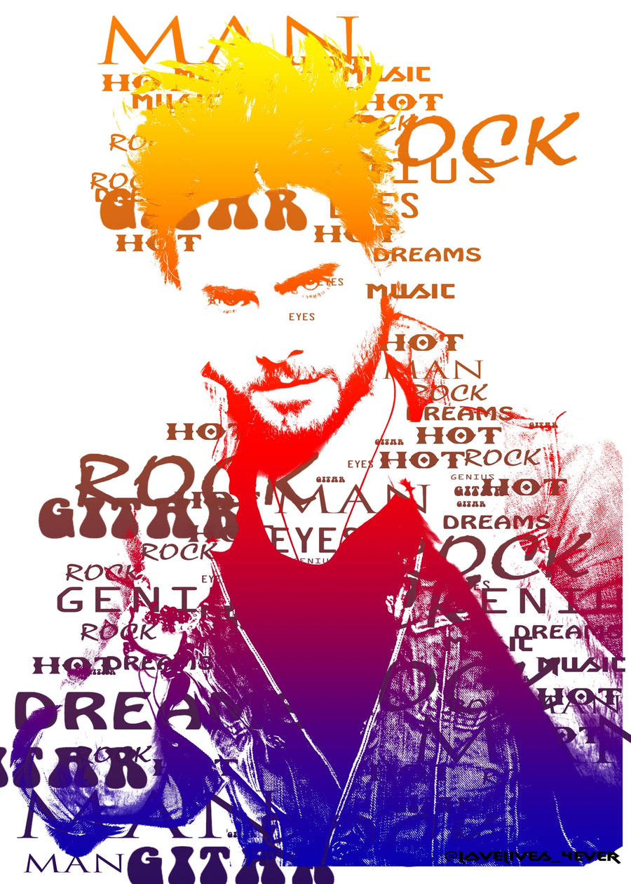 colorfull Jared Leto