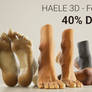 HAELE 3D - Feet Poser Lite - 40% Discount