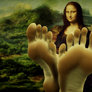 Soles of Mona Lisa in HAELE