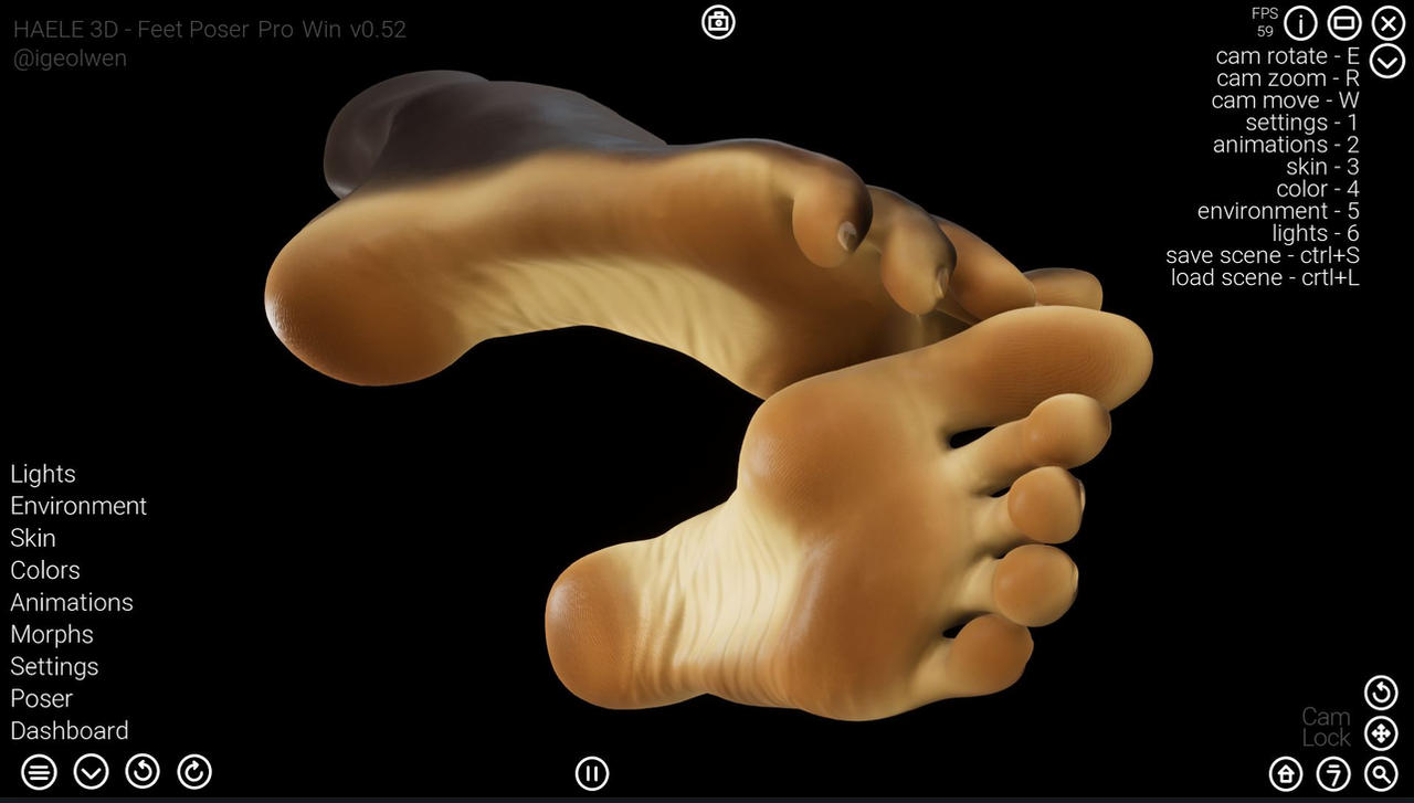 Foot Poses Deviantart Top Touch pose HAELE 3D - Feet Poser by igeolwen on DeviantArt