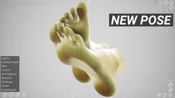 Foot Poses Deviantart New Pose in HAELE 3D - Feet Poser by igeolwen on DeviantArt