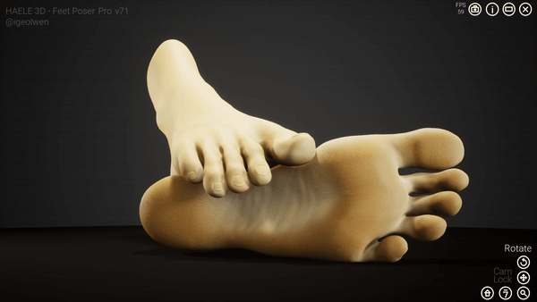 Foot Poses Deviantart Poses in HAELE 3D Feet Poser Pro by igeolwen on DeviantArt