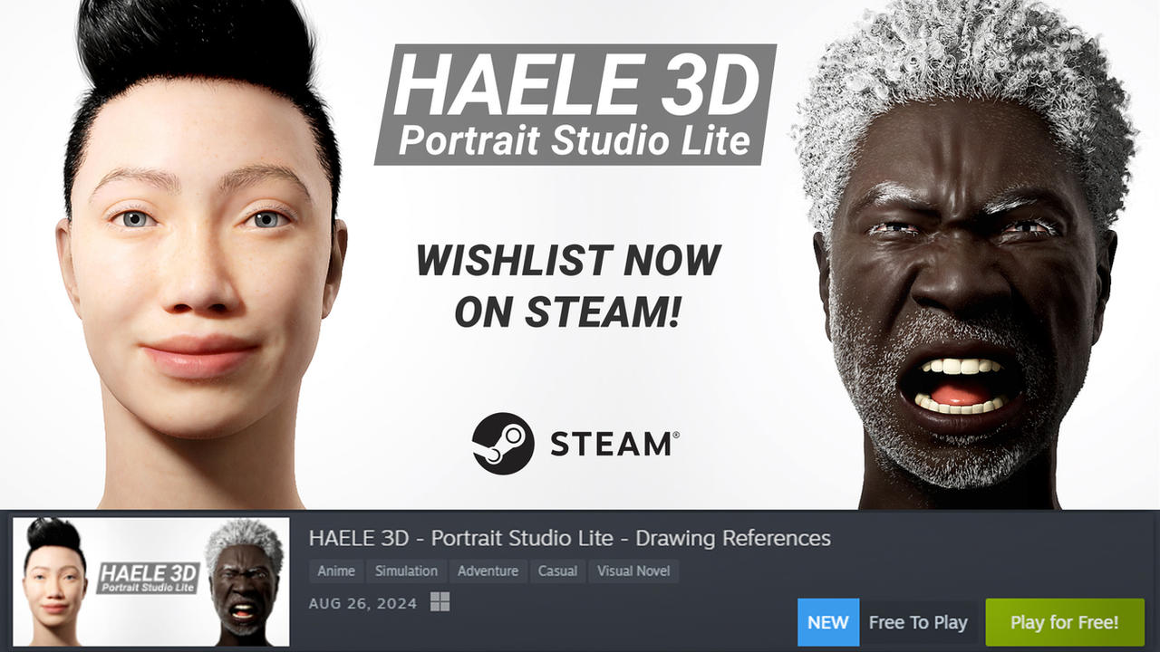 HAELE 3D _ Portrait Lite - Out Now!