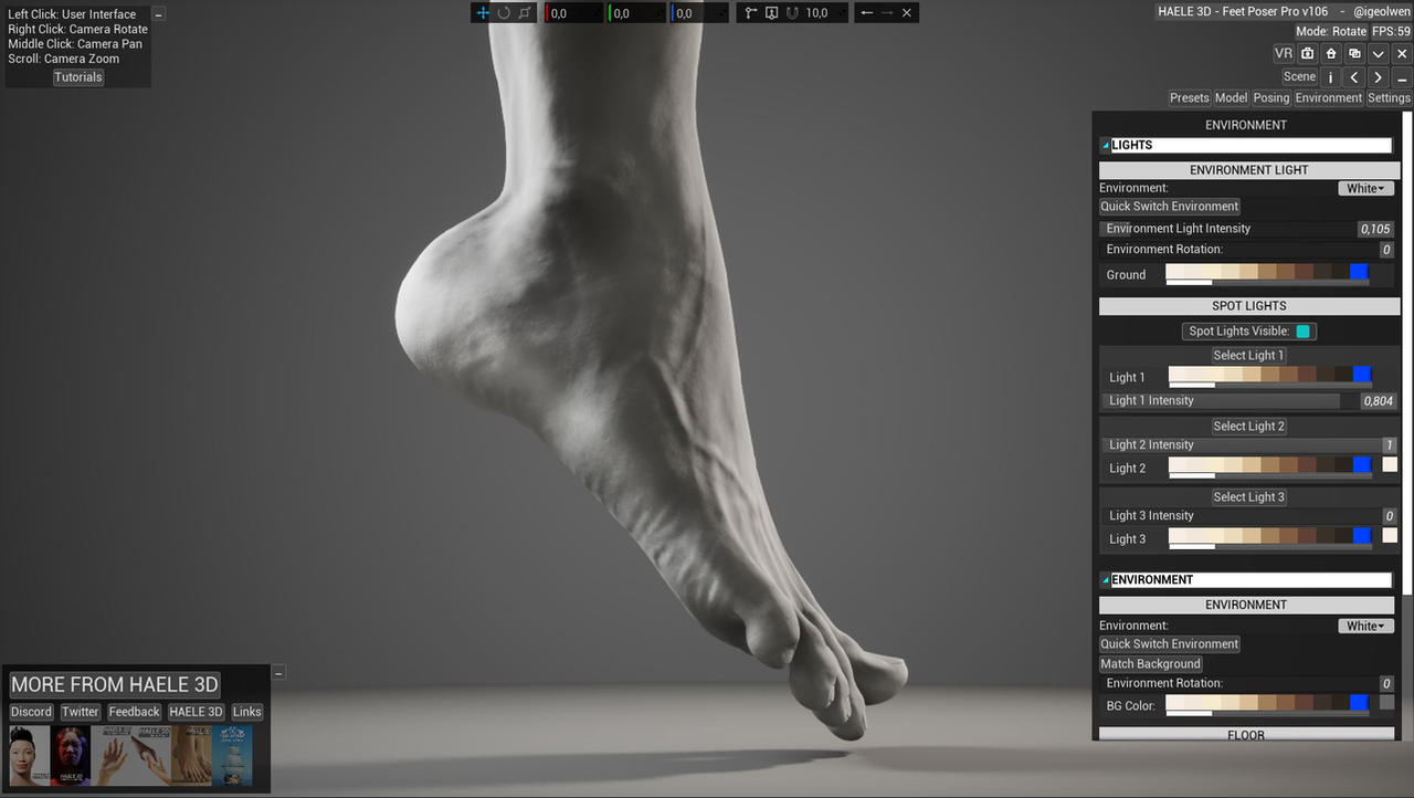 BW Feet 2