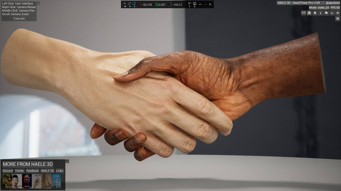 Handshake Pro Handshake HAELE 3D Hand Poses Pro by igeolwen on DeviantArt