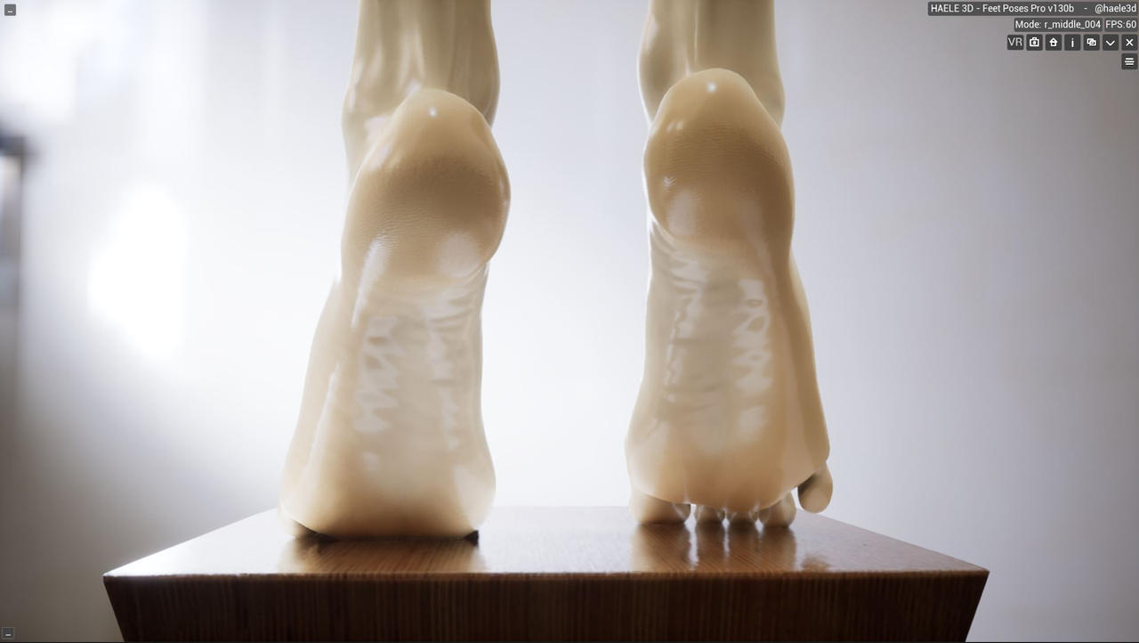 Feet Reaching for the Upper Self