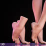 Lower leg length in HAELE 3D - Feet Poses Pro