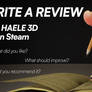 Write a review for HAELE 3D on Steam