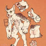 (ADOPT) monster pup - speckle dog