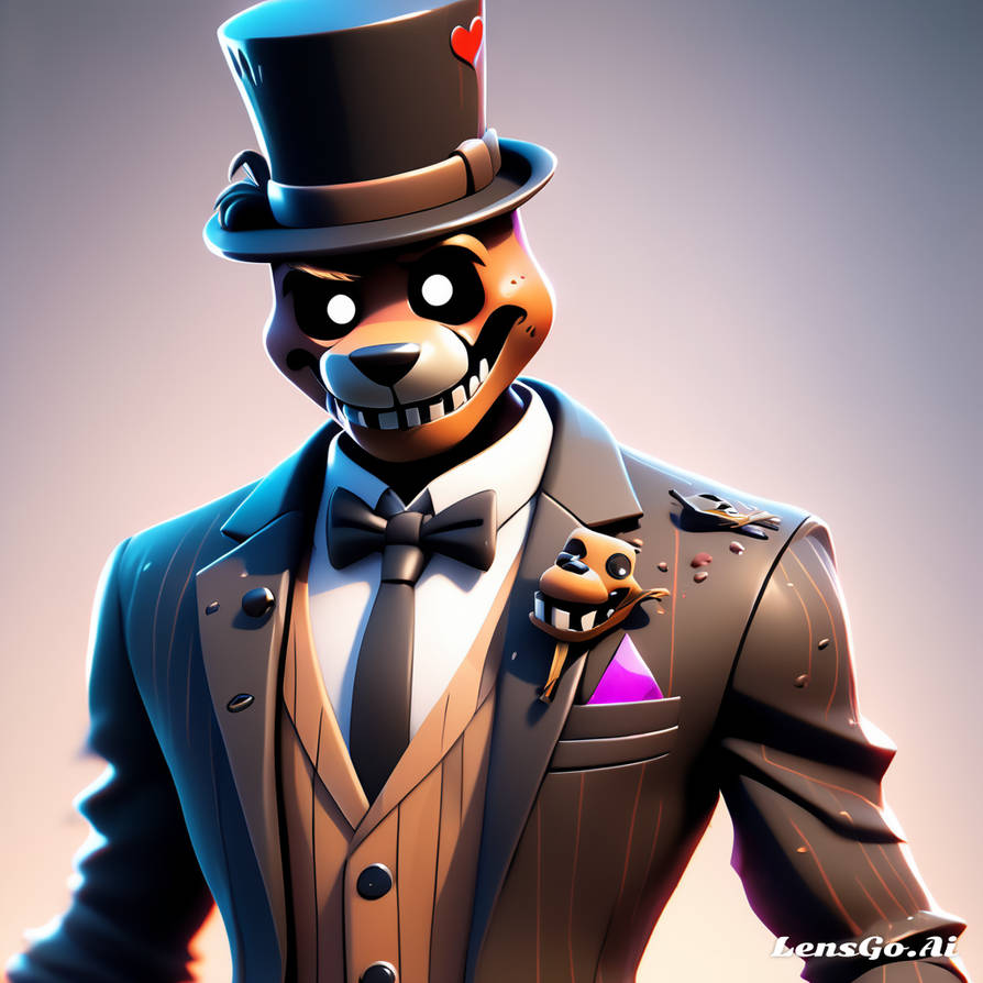 Freddy Fazbear fortnite skin AI GEN by atomickingston on DeviantArt