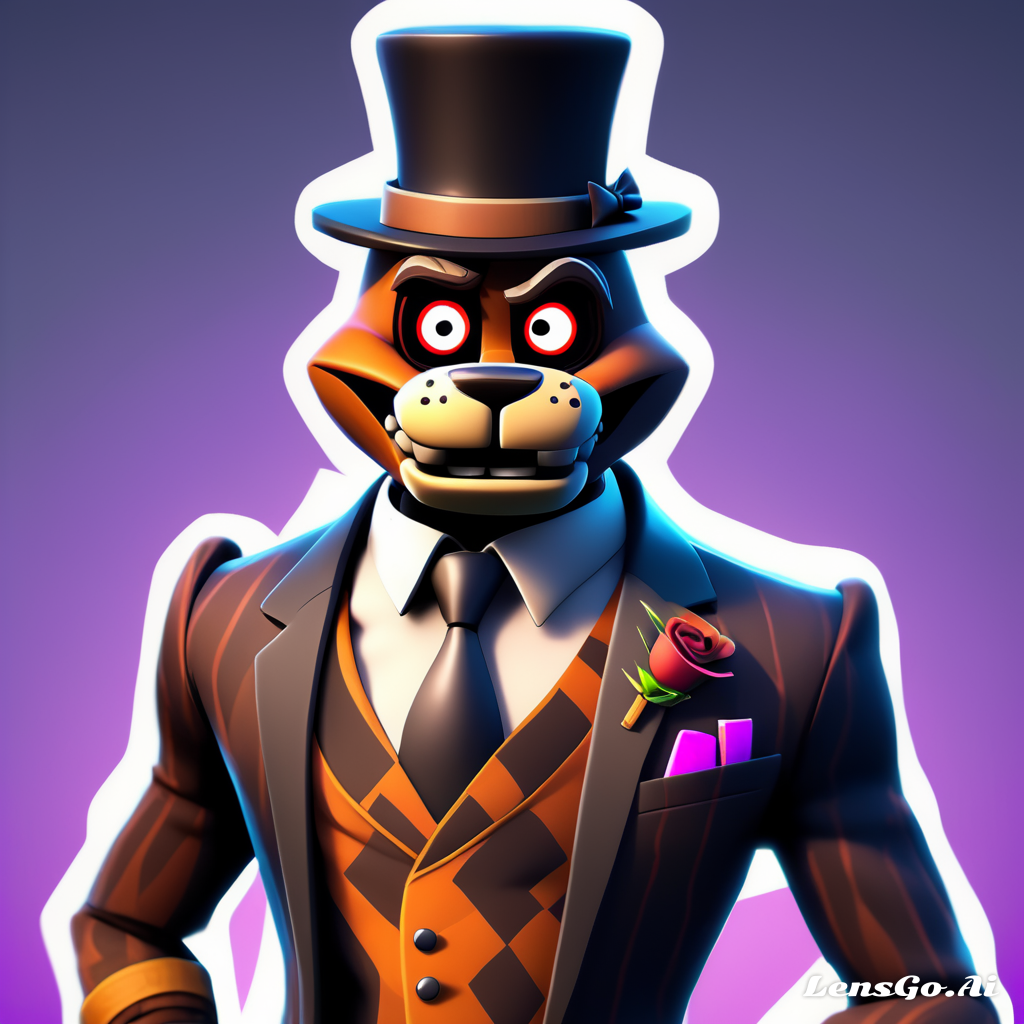fnaf freddy fortnite skin by atomickingston on DeviantArt
