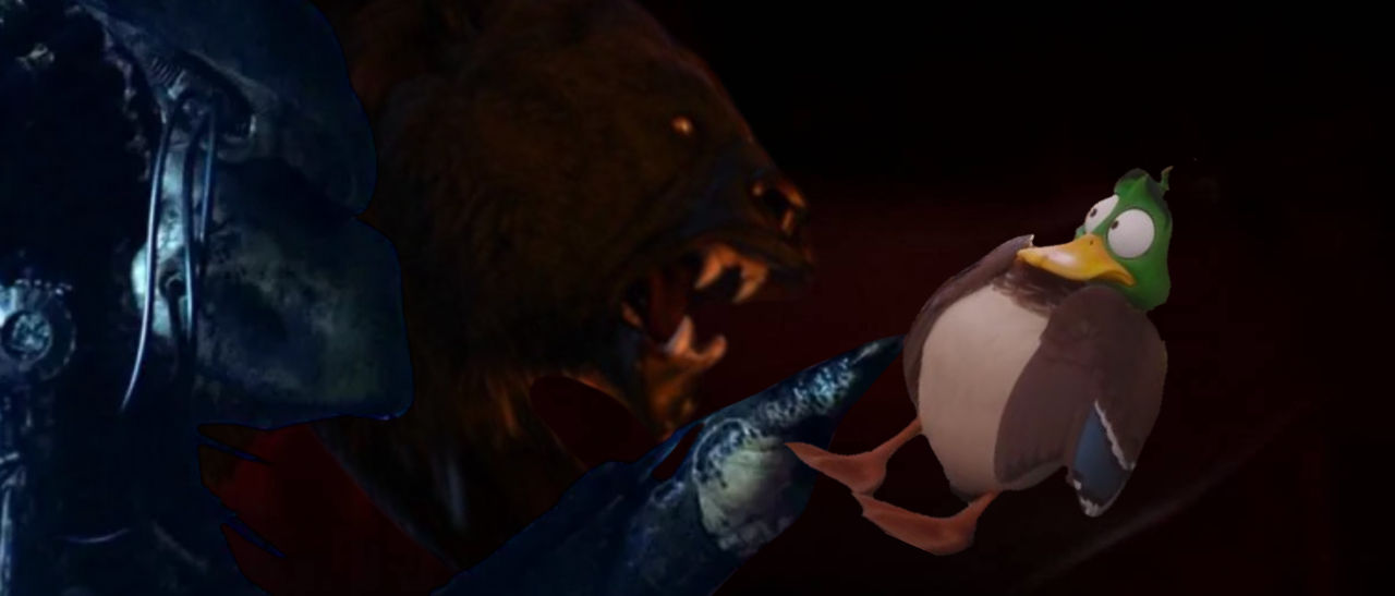 Mack encounters Predator and Mordu by SpannBoy7109 on DeviantArt