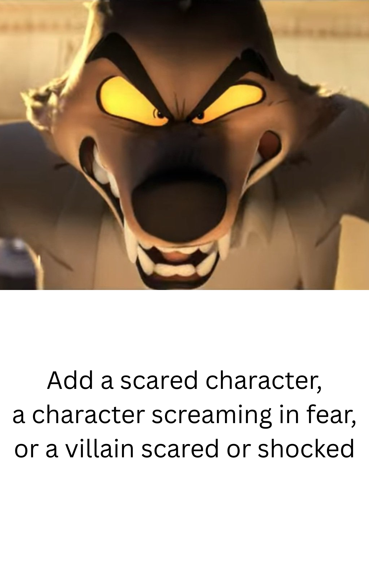 Scary Rage Who is scared of Mr. Wolf scary rage face by SpannBoy7109 on DeviantArt