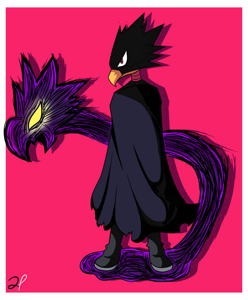 Tokoyami by SyntheticDaemon on DeviantArt