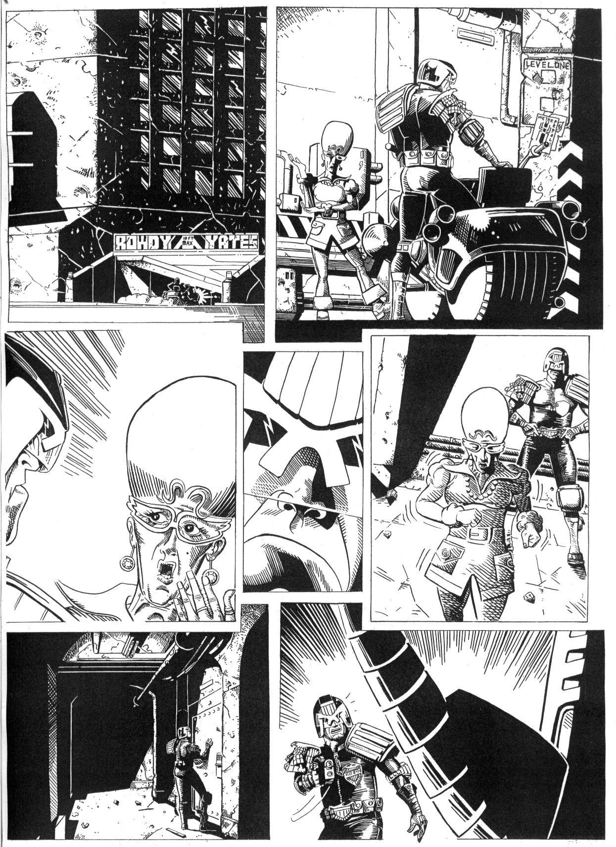 2000ad Judge Dredd page 1 of 6