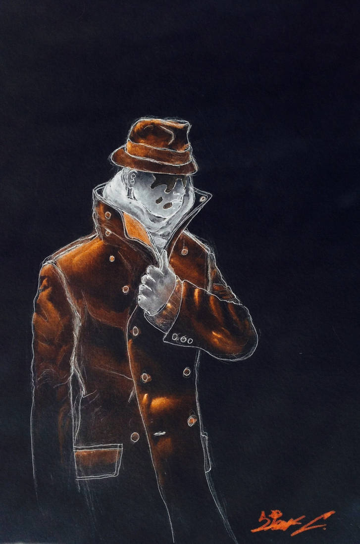 Never compromise - Rorschach Watchmen niore by MothvalleySage on DeviantArt