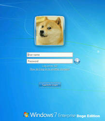 Windows 7 Doge Edition