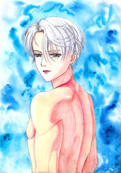 Naked Victor  by Aoyain