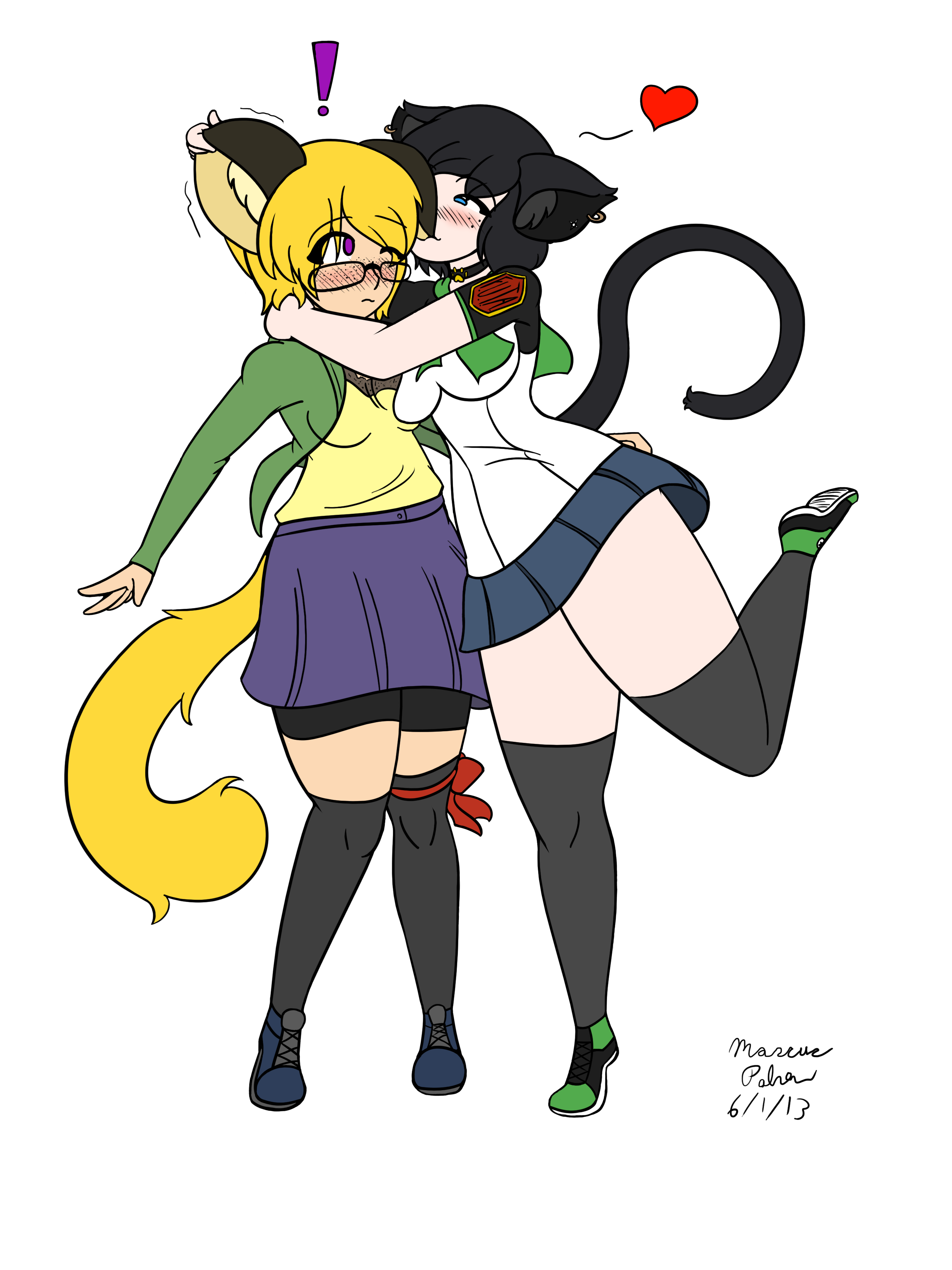 Sherry and Nina by Anubis