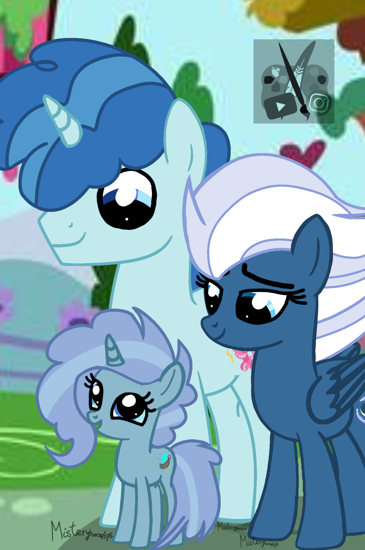 Mlp (Next Gen) Party Glider family