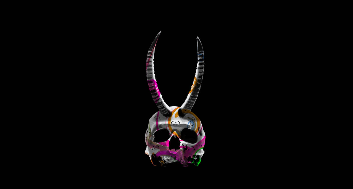 Skull Color Mod Skull wallpaper modified by iron on DeviantArt