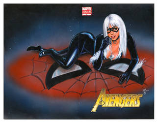 Black Cat Spiderman cover