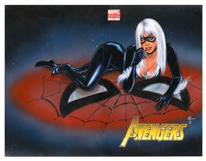 Black Cat Spiderman cover