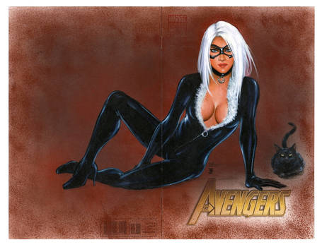 Black Cat Spiderman cover 3