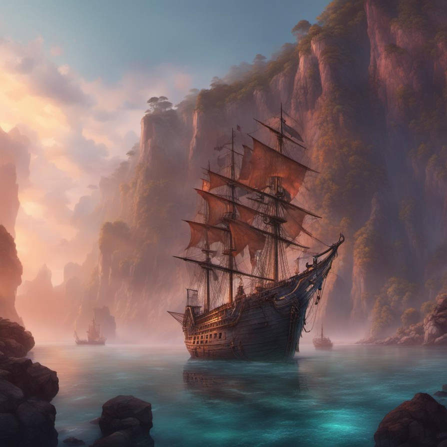 Pirate Cliffs Pirate Cliffs by brackenthedare on DeviantArt