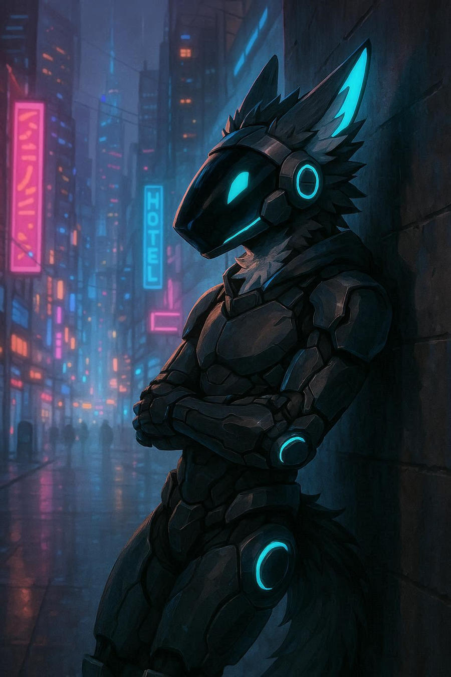 Protogen by brackenthedare on DeviantArt