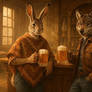 Beers at the Saloon