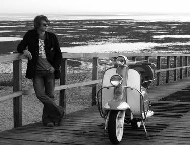 Sean and series two Lambretta