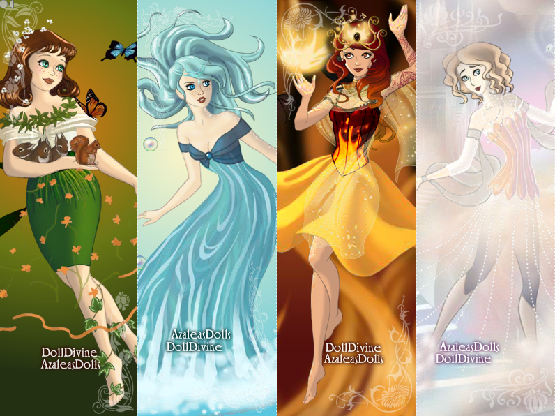The Four Elements Doll Divine by maria2Esperta on DeviantArt