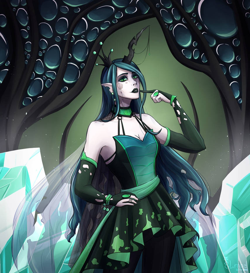 Queen Chrysalis by ElinaKlyushnikova on DeviantArt Queen Chrysalis by ElinaKlyushnikova on DeviantArt