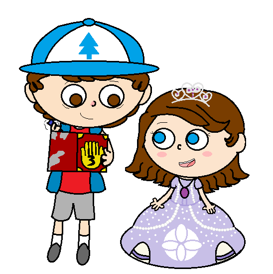 Dipper and Sofia