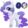 MLP Rarity X Luna Adoptable - Closed