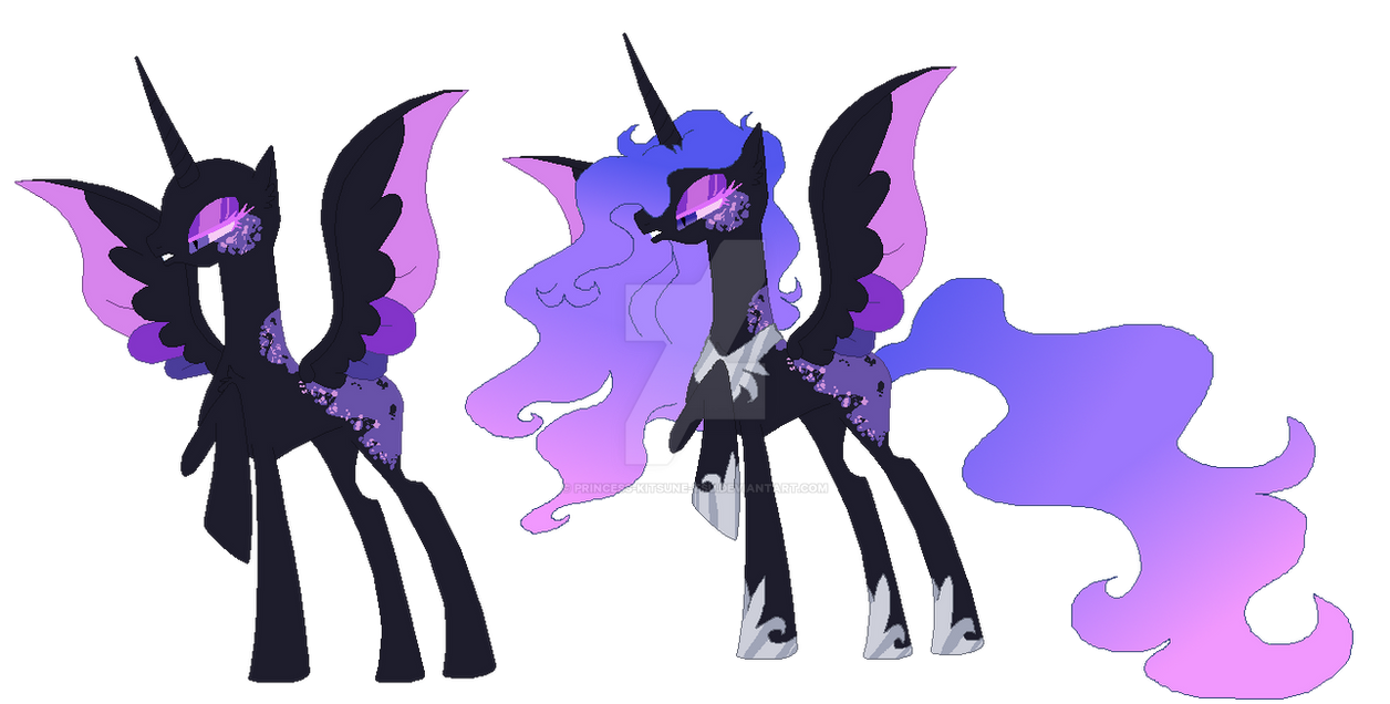 MLP - Nightmare Moon Redesign by Princess-Kitsune-Tsu on DeviantArt