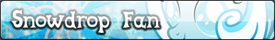 Snowdrop fan button. by BronyXceed