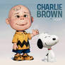 Baby Charlie Brown and Snoopy