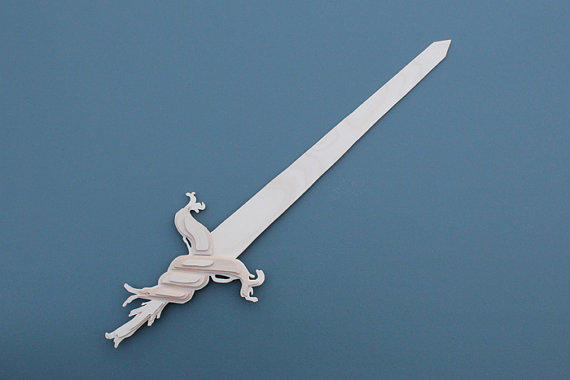 Unpainted Root Sword from Adventure Time by folderol on DeviantArt