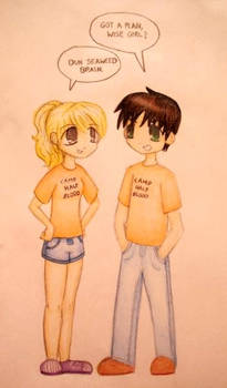 Percy and Annabeth