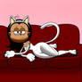 Commission: Blanco Gato
